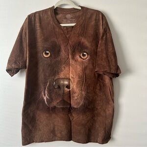 The Mountain Chocolate Canine Tee